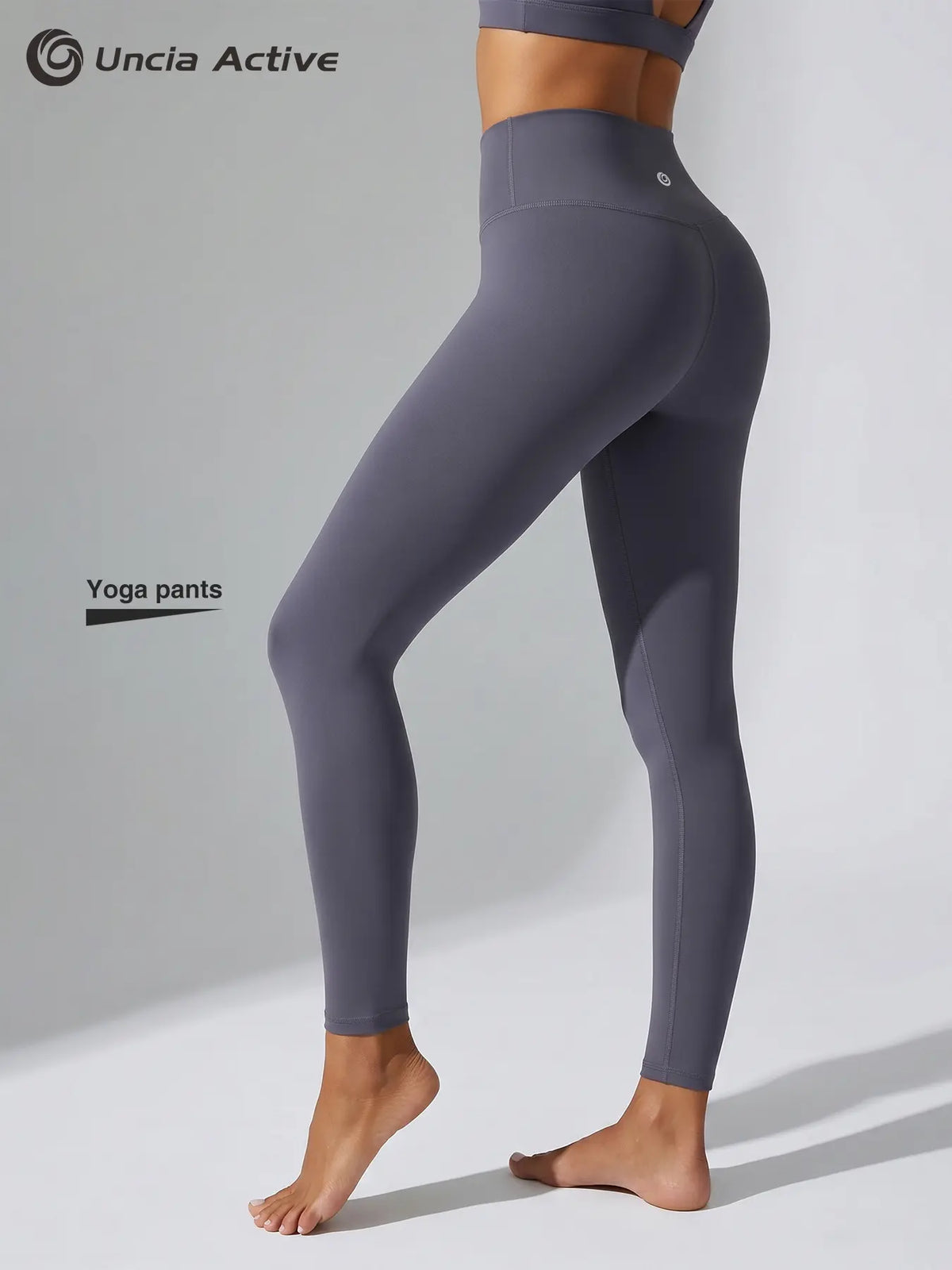 Uncia Active Women's High Waist Yoga Leggings - Premium 4-Way Stretch Fabric, Squat-Proof, Non-Transparent, Tummy Control, Perfect Fit for Workouts and Running