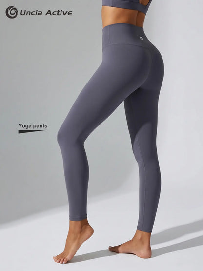 Uncia Active Women's High Waist Yoga Leggings - Premium 4-Way Stretch Fabric, Squat-Proof, Non-Transparent, Tummy Control, Perfect Fit for Workouts and Running